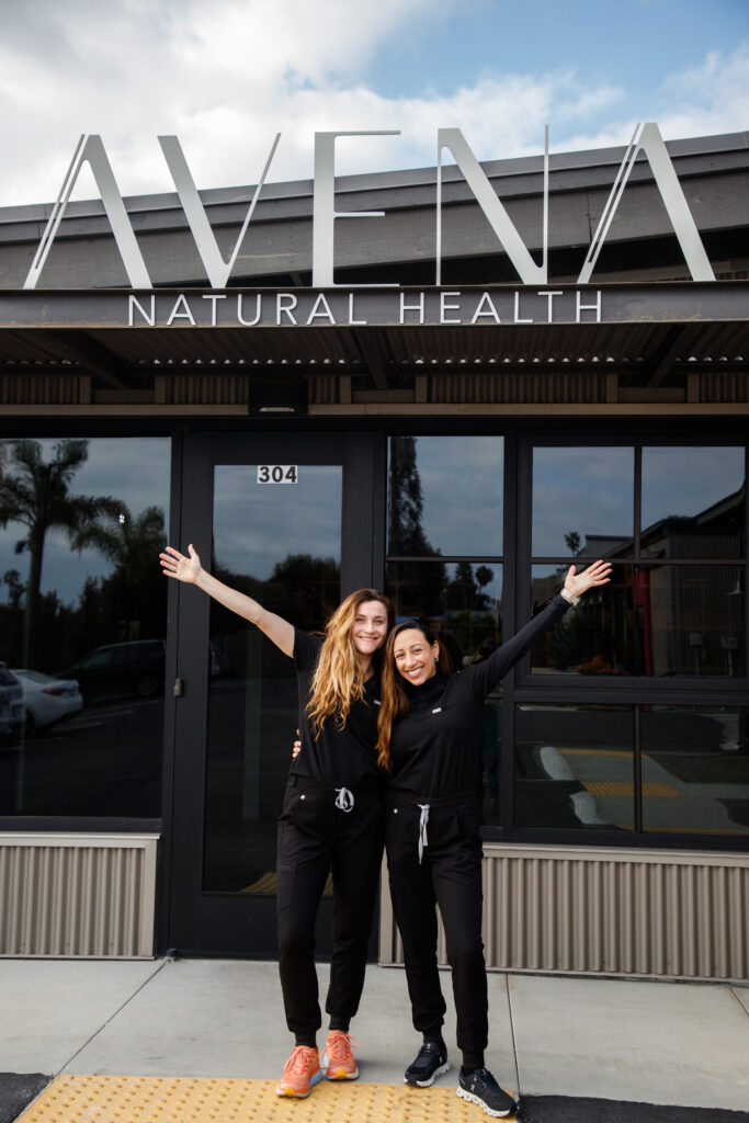 Two naturopathic doctors at their medical clinic in solana beach, CA